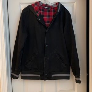 The hundreds jacket with hood medium